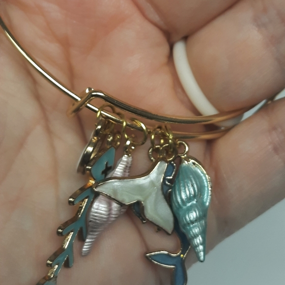 NEW Mermaid Sea / Ocean Life Charm Bracelet - Picture 3 of 4